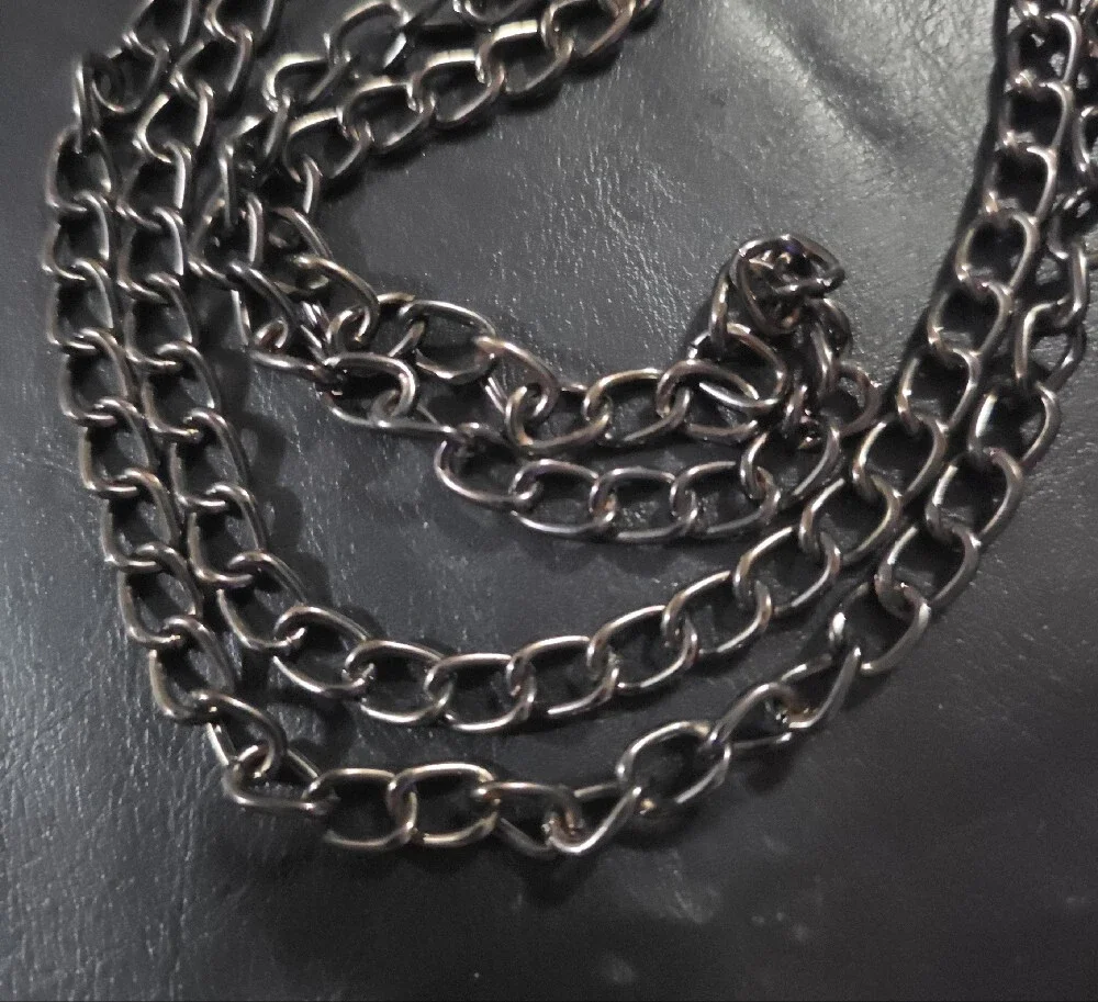 Black Metal Chain Strap/ Belt - Women Accessories